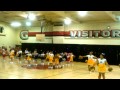 Dalton Cheerleaders Performing At Gladstone High