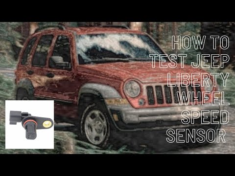 Jeep Liberty ESP / ABS / ESP Brake lights on wheel speed sensor test With full repair manual ￼