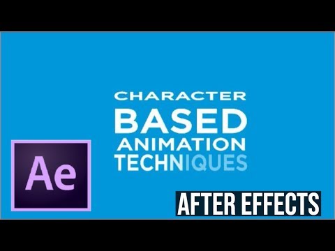 After Effects Tutorial Character Based Animation