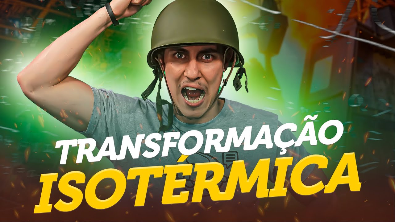 Como é o TRABALHO numa transformação ISOTÉRMICA