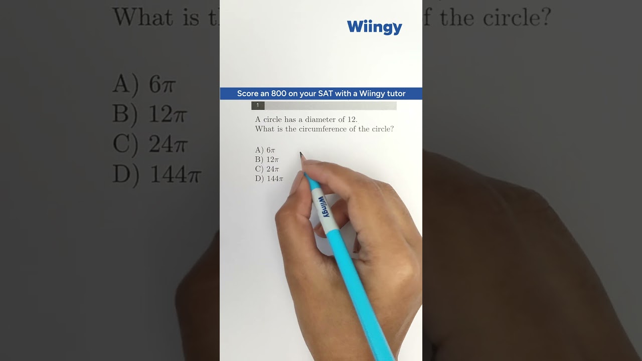Can you solve this circle problem in 5 seconds?Consistency is the key to a perfect 800