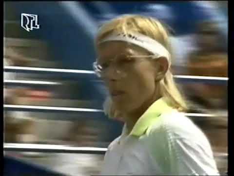 Martina Navratilova vs Steffi Graf US Open 1991 Semifinal Highlights (Classic Tennis Match)