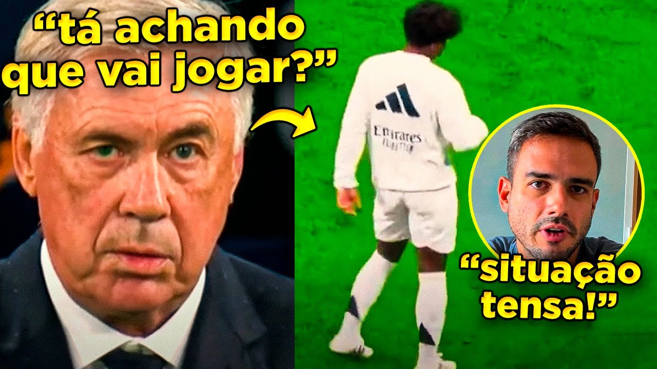 🚨ATITUDE DE ENDRICK SURPREENDE ANCELOTTI NO ÚLTIMO JOGO DO REAL e POLÊMICA SE INTENSIFICA!