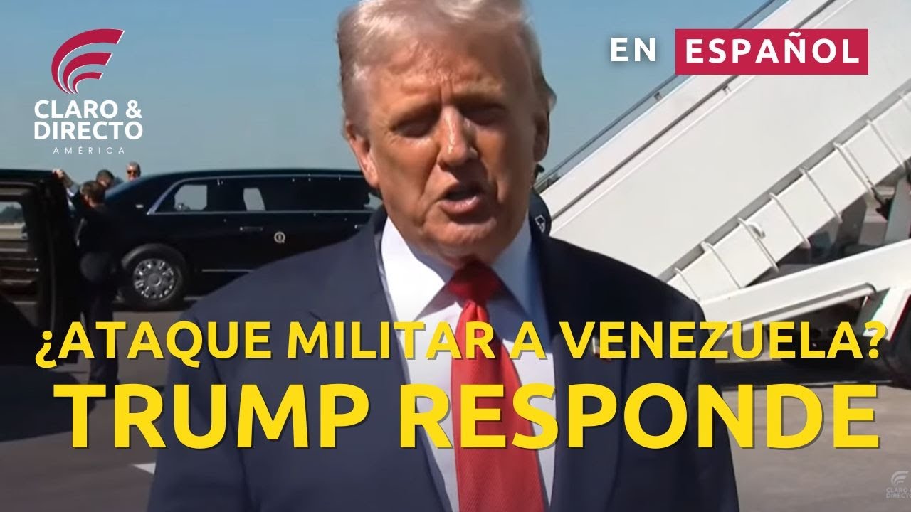 ULTIMA HORA:DONALD TRUMP LLEGA A FLORIDA Y ESTO DIJO DE MADURO Y VENEZUELA