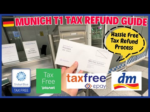 🇩🇪 Munich Airport Terminal 1 Tax Refund Complete Guide. Pro Tips for Your Hassle-Free Return MUC T1