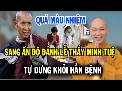 Thật nhiệm màu, TT Thích Bửu Khánh khỏi bệnh sau khi đảnh lễ Thầy Minh Tuệ tại Ấn Độ