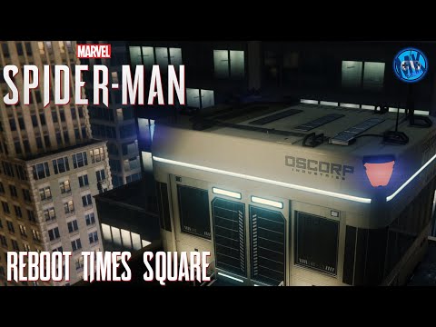Marvel's Spider-Man Ps4 - Research Stations (Reboot Times Square) [ A Way to 100% ]