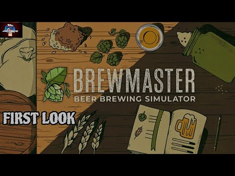Brewmaster: Beer Brewing Simulator | Simulation | FIRST LOOK | PS5HD | Gamepad Bubbles!!