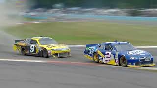 Marcos Ambrose and Brad Keselowski Battle | 2012 Finger Lakes 355 at The Glen