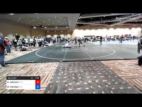 220 Lbs Prelims - Austin Johnson, Pennsylvania Vs Michael Hershey, South Central PA Wrestling Club
