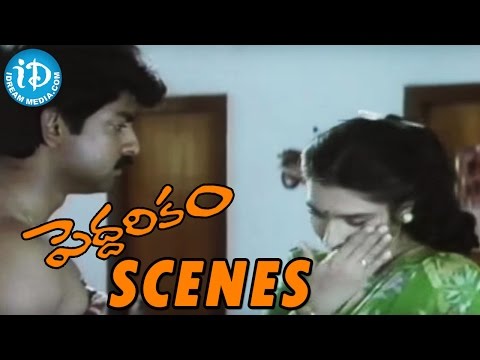 Peddarikam Movie - Sukanya And Jagapathi Babu Emotional Scene || A M Rathnam || Raj-Koti