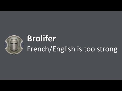 Is French/English OP or does my ally suck?