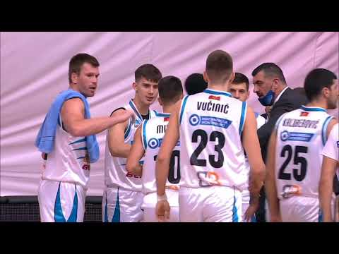 Fierce dunk by Justin Robinson (Podgorica - Rabotnički, 12.11.2020)