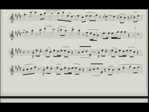 Syntheticsax - Old Letters (SCORE for Saxophone Alto)