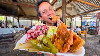 Street Food in Guatemala!! 🥓 CRISPIEST CHICHARRON with Jalapeños!! 🫑 - YouTube