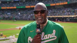 Dave Stewart What happened FINAL As game at Oakland Coliseum