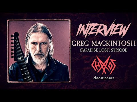 "I have achieved some kind of serenity in the last year" - Interview with Greg Mackintosh