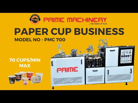 Paper Cold Drink Glass Making Machine