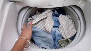 how to wash ur clothes in samsung washing machine (fully automatic)