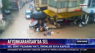 Afyonkarahisar'da sel