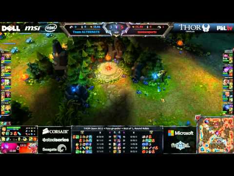 THOR Open 2012 - mousesports vs Team ALTERNATE - Group Stage