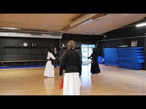 Kendo SM 2018. Segerstedt [R] - Aranda [W]