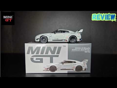Fighter Works Is Back!  Mini GT - Nissan LB Silhouette Works GTR R35 - REVIEW