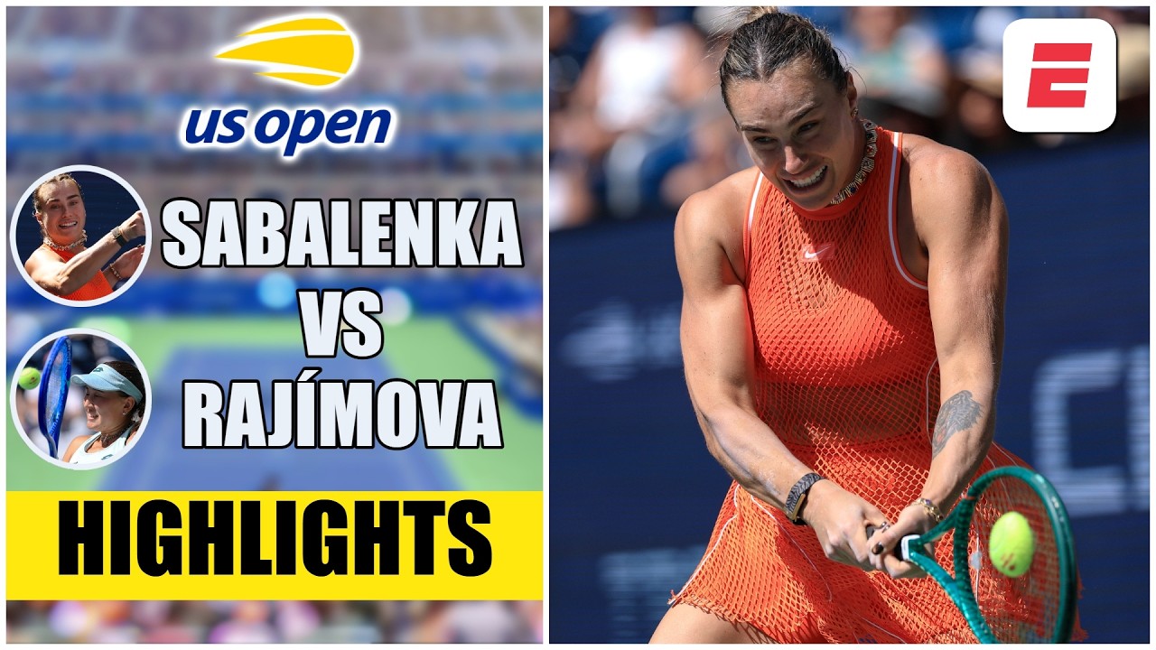 Aryna Sabalenka vs KamilaRajímova | US OPEN 2026 | Tercera Ronda | Highlights | Resumen