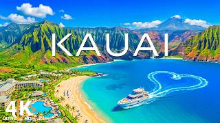 Kauai, Hawaii 4K 🌿 Cathedral Cliffs, Emerald Valleys and Hawaii’s Wild Paradise