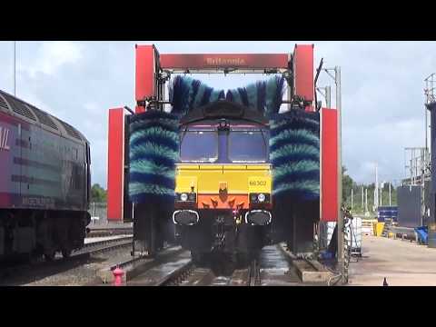 Inside Carlisle Kingmoor Depot