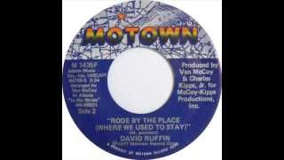 Rode by the Place Where we used to stay David ruffin 1977