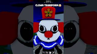 CLOWN TRANSFORM🤯 #shorts
