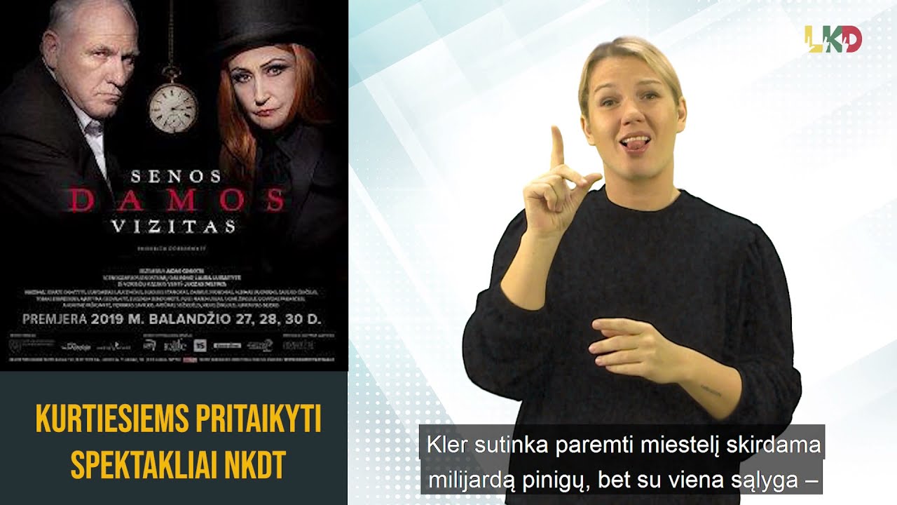 Gruodžio mėnesį NKDT - net trys kurtiesiems pritaikyti spektakliai