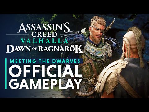 Odin Meets The Dwarves - Assassin's Creed Valhalla Dawn of Ragnarok DLC Gameplay (AC Valhalla DLC)