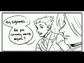 Phoenix Wright Ace Attorney Comic dub: “Are you currently seeing anyone?”