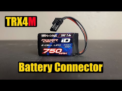 Traxxas TRX-4M has New Proprietary Battery Connector
