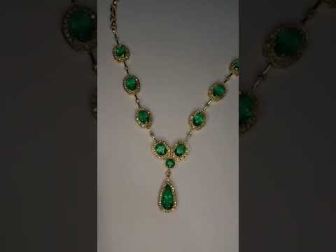 colar de ouro esmeralda e brilhante garimpo de esmeralda pindobacu bahia Brasil 🇧🇷