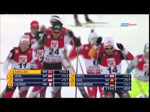 Nordic Combined (Cross Country Skiing) Individual World Cup Ramsau 21.12.2014