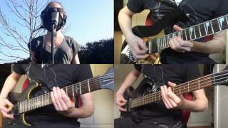 Modestep - Machines ( Voice, Guitar &amp; Bass Cover )