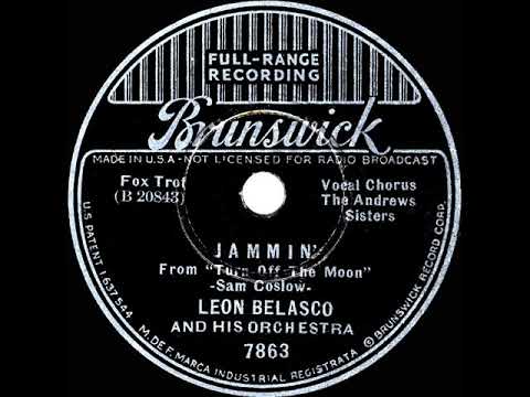 1937 Leon Belasco - Jammin' (Andrews Sisters, vocal--their FIRST release)