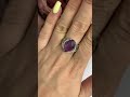 Серебряное кольцо с александритом 5.75ct