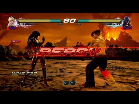 41 Lili Rochefort vs Jin Kazama - Tekken 7 ( Uchiha x24 ) Gameplay PC