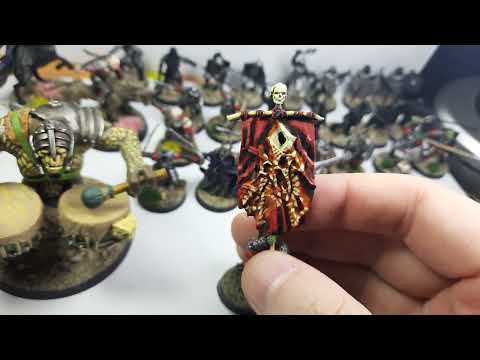 Banner bearer and troll drummer  mordor army showcase update lotr mesbg