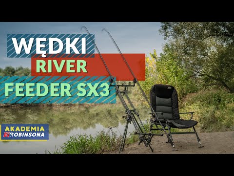 Wędka VDE-Robinson River Feeder SX3 3,90m Up To 120g (3+2c) film wideo