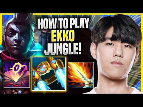 LEARN HOW TO PLAY EKKO JUNGLE LIKE A PRO! - T1 Oner Plays Ekko JUNGLE vs Viego! | Season 2022