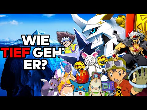 DER ULTIMATIVE DIGIMON EISBERG