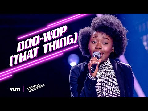 Yvette - 'Doo-Wop (That Thing)' | The Knockouts | The Voice van Vlaanderen | VTM