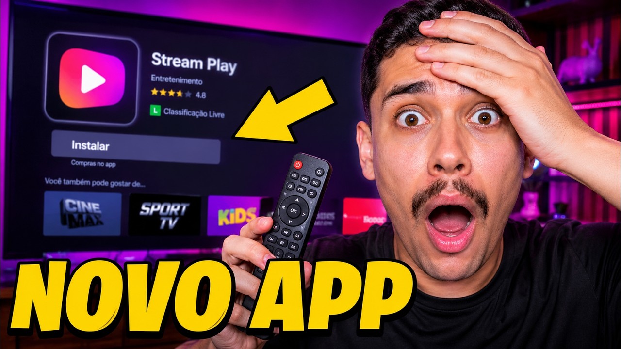 Novo app 2026: Melhor iptv do brasil, Iptv 2026 com 40 mil conteúdos!