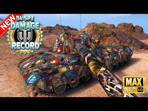 New 114 SP2 damage record - World of Tanks