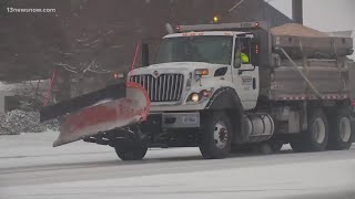 Winter weather preps underway in Yorktown